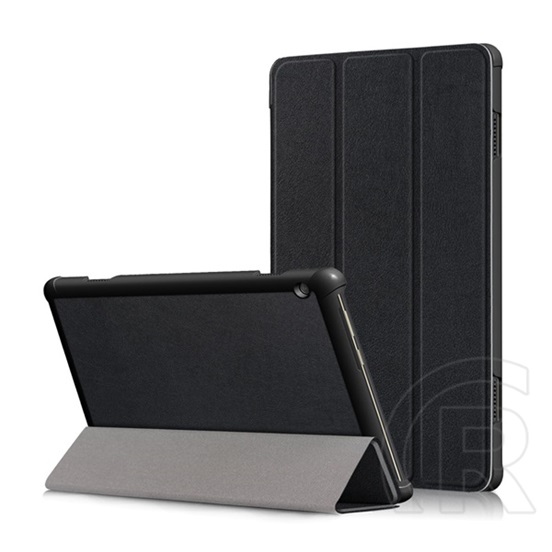 Gigapack Lenovo Tab M10 HD (TB-X505F) tok álló (Flip, oldalra nyíló, TRIFOLD asztali tartó funkció) fekete