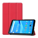 Gigapack Lenovo Tab M7 (TB-7305F) tok álló (aktív Flip, oldalra nyíló, TRIFOLD asztali tartó funkció) piros