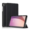 Gigapack Lenovo Tab M8 Gen4 (TB300X) LTE tok álló, bőr hatású (flip, oldalra nyíló, trifold, asztali tartó) fekete