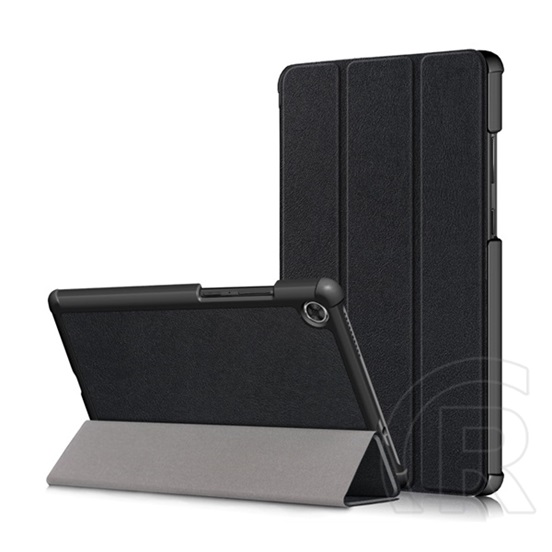 Gigapack Lenovo Tab M8 (TB-8505X) LTE tok álló (Flip, oldalra nyíló, TRIFOLD asztali tartó funkció) fekete