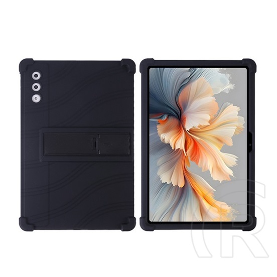 Gigapack Lenovo Yoga Tab Plus (TB520FU) defender szilikon telefonvédő (ütésállóság, kitámasztó) fekete