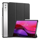 Gigapack Lenovo Yoga Tab Plus (TB520FU) tok álló, bőr hatású (aktív flip, oldalra nyíló, trifold, asztali tartó) fekete