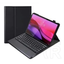 Gigapack Lenovo Yoga Tab Plus (TB520FU) tok álló (flip, bluetooth billentyűzet, angol nyelvű, ceruza tartó) fekete
