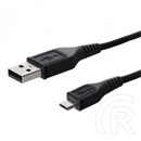 Gigapack USB 2.0 kábel (A dugó / micro-B dugó, 0,8 m, fekete)