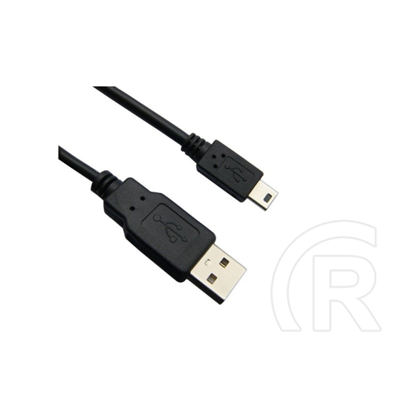 Gigapack Mini-USB adat-és töltőkábel 1 m (fekete)