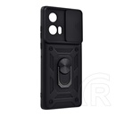 Gigapack Motorola Edge 50 Fusion 5G (XT2429-2) defender szilikon telefonvédő (ütésálló, tartógyűrű, kameravédő) fekete
