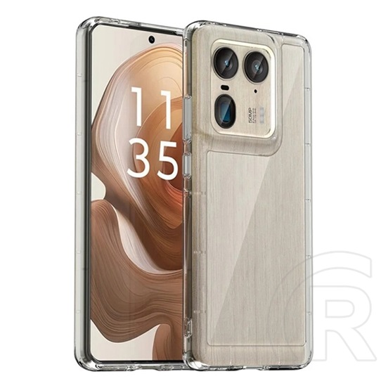 Gigapack Motorola Edge 50 Ultra szilikon telefonvédő (ütésállóság, átlátszó hátlap) átlátszó