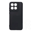 Gigapack Motorola Edge 70 Fusion szilikon telefonvédő (matt, mikrofiber plüss karcolásmentesítő belső, prémium) fekete