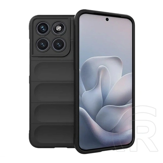 Gigapack Motorola Edge 70 Fusion szilikon telefonvédő (ütésállóság, kameravédő, 3d) fekete