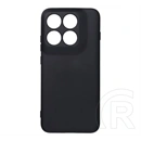 Gigapack Motorola Edge 70 Pro szilikon telefonvédő (matt, mikrofiber plüss karcolásmentesítő belső, prémium) fekete