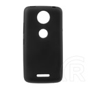 Gigapack Motorola Moto C+ szilikon telefonvédő (matt, fekete)