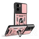 Gigapack Motorola Moto G05 (XT2523) defender szilikon telefonvédő (ütésállóság, tartógyűrű, kameravédő) rozéarany