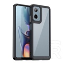 Gigapack Motorola Moto G05 (XT2523) szilikon telefonvédő (ütésállóság, átlátszó hátlap) fekete