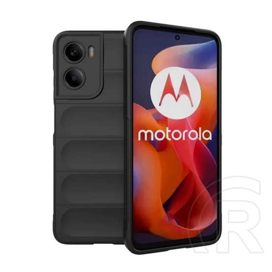 Gigapack Motorola Moto G05 (XT2523) szilikon telefonvédő (ütésállóság, kameravédő, 3d) fekete