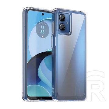 Gigapack Motorola Moto G14 szilikon telefonvédő (ütésállóság, átlátszó hátlap) átlátszó