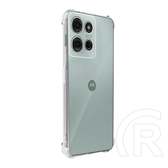 Gigapack Motorola Moto G15 (XT2521) szilikon telefonvédő (ütésállóság, légpárnás sarok) átlátszó