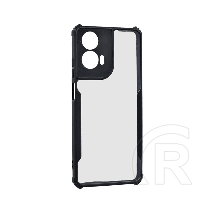 Gigapack Motorola Moto G24 Power szilikon telefonvédő (ütésállóság, légpárnás sarok, akril hátlap, kameravédő) fekete