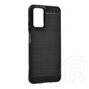 Gigapack Motorola Moto G35 szilikon telefonvédő (ütésállóság, légpárnás sarok, szálcsiszolt, karbon minta) fekete