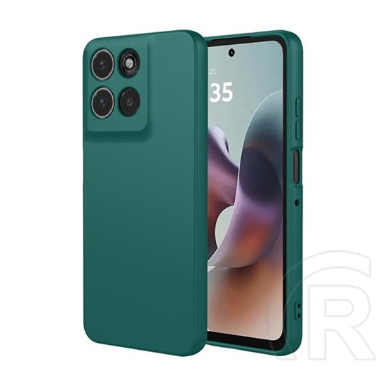 Gigapack Motorola Moto G56 5G (XT2529) szilikon telefonvédő (matt) sötétzöld