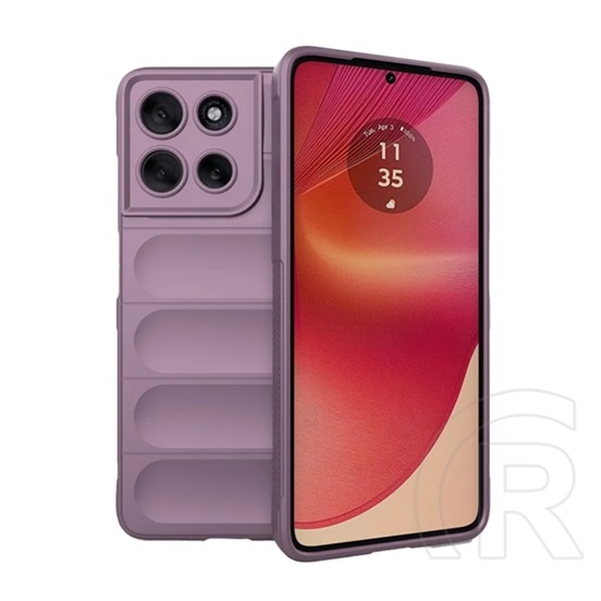 Gigapack Motorola Moto G56 5G (XT2529) szilikon telefonvédő (ütésállóság, kameravédő, 3d) lila
