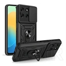Gigapack Motorola Moto G56 5G defender szilikon telefonvédő (ütésállóság, tartógyűrű, kameravédő) fekete