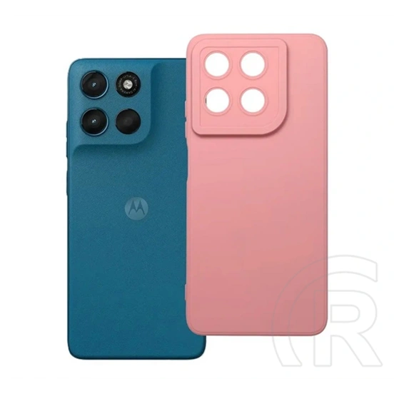 Gigapack Motorola Moto G57 Power 5G szilikon telefonvédő (matt) rózsaszín