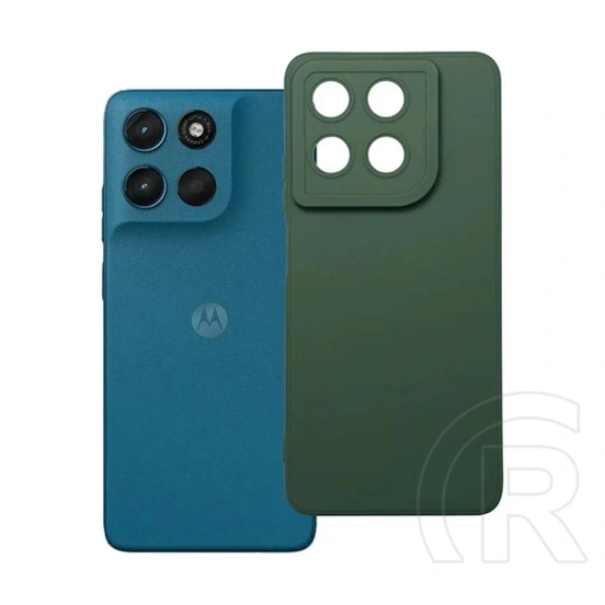 Gigapack Motorola Moto G57 Power 5G szilikon telefonvédő (matt) sötétzöld