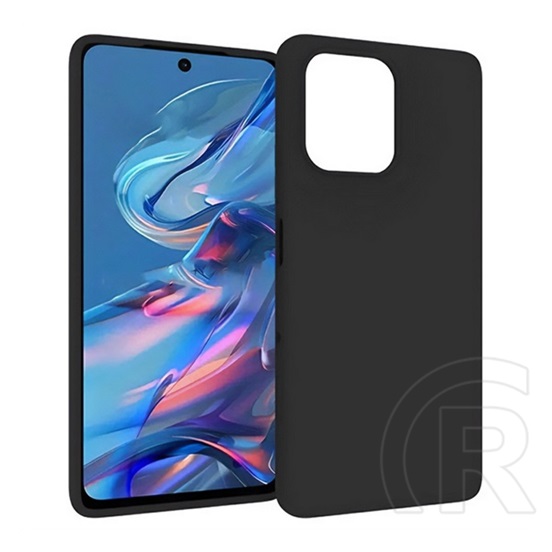 Gigapack Motorola Moto G75 szilikon telefonvédő (matt) fekete