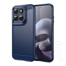 Gigapack Motorola Moto G77 5G szilikon telefonvédő (ütésállóság, légpárnás sarok, szálcsiszolt, karbon minta) sötétkék