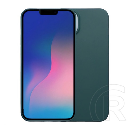 Gigapack Motorola Moto G85 szilikon telefonvédő (matt) sötétzöld