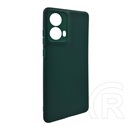 Gigapack Motorola Moto G85 szilikon telefonvédő (matt) sötétzöld