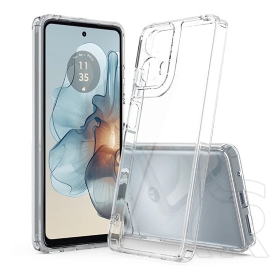 Gigapack Motorola Moto G85 szilikon telefonvédő (ütésállóság, átlátszó hátlap) átlátszó