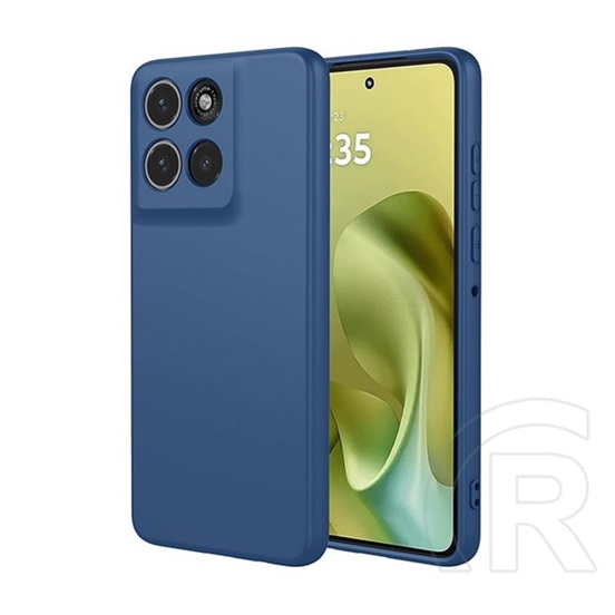Gigapack Motorola Moto G86 5G (XT2527) szilikon telefonvédő (matt) sötétkék