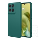 Gigapack Motorola Moto G86 5G (XT2527) szilikon telefonvédő (matt) sötétzöld