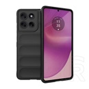 Gigapack Motorola Moto G86 5G (XT2527) szilikon telefonvédő (ütésállóság, kameravédő, 3d) fekete