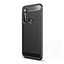 Gigapack Motorola Moto G Pro (XT2043) szilikon telefonvédő (közepesen ütésálló, szálcsiszolt, karbon minta) fekete