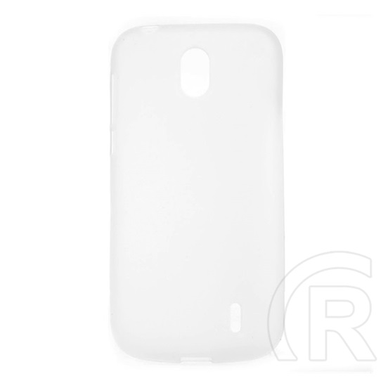 Gigapack Nokia 1 (2018) Szilikon telefonvédő (matt, átlátszó)