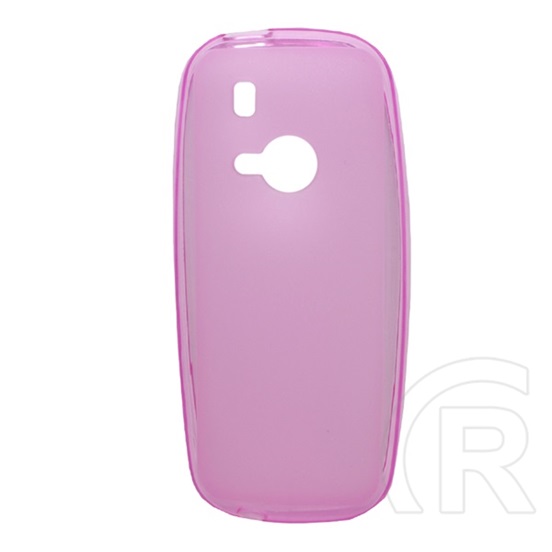 Gigapack Nokia 3310 (2017) szilikon telefonvédő (matt, rózsaszín)
