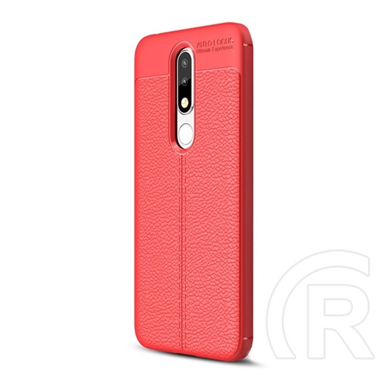 Gigapack Nokia 5.1 Plus szilikon tok (piros)