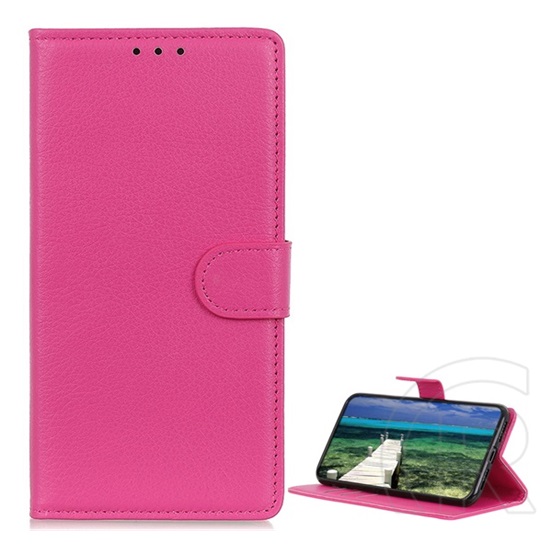 Gigapack Nokia G20 tok álló (Flip, oldalra nyíló, prémium) rózsaszín