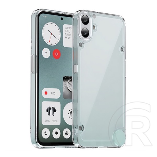 Gigapack Nothing CMF Phone 1 szilikon telefonvédő (ütésállóság, átlátszó hátlap) átlátszó