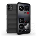 Gigapack Nothing CMF Phone 1 szilikon telefonvédő (ütésállóság, kameravédő, 3d) fekete