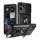 Gigapack Nothing CMF Phone 2 Pro defender szilikon telefonvédő (ütésállóság, tartógyűrű, kameravédő) fekete