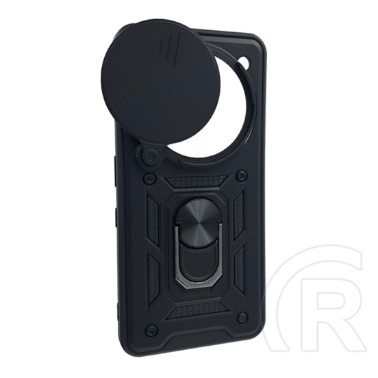 Gigapack Nothing Phone (3a) Pro defender szilikon telefonvédő (ütésállóság, tartógyűrű, kameravédő) fekete