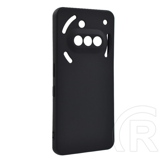 Gigapack Nothing Phone (3a) szilikon telefonvédő (matt) fekete