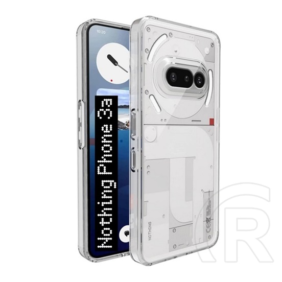 Gigapack Nothing Phone (3a) szilikon telefonvédő (ultravékony) átlátszó