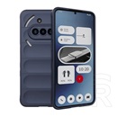 Gigapack Nothing Phone (3a) szilikon telefonvédő (ütésállóság, kameravédő, 3d) sötétkék