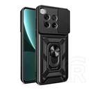 Gigapack OnePlus 12 defender szilikon telefonvédő (ütésállóság, tartógyűrű, kameravédő) fekete