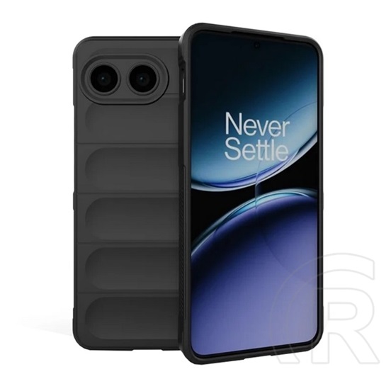 Gigapack OnePlus Nord 4 szilikon telefonvédő (ütésállóság, kameravédő, 3d) fekete