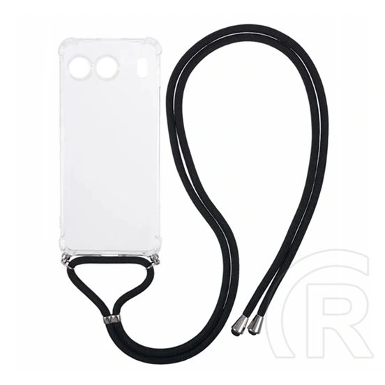Gigapack OnePlus Nord 4 szilikon telefonvédő (ütésállóság, légpárnás sarok, nyakpánt) átlátszó
